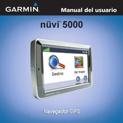 Garmin nüvi 5000 Manual Del Usuario