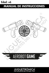 Juguetronica AEROBOT GAME Manual De Instrucciones