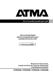 ATMA ATS32C08 Manual De Instrucciones