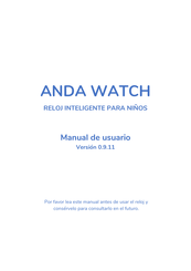 Anda WATCH Manual De Usuario