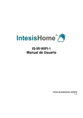 IntesisHome IS-IR-WIFI-1 Manual De Usuario