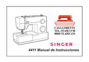 Singer 4411 Manual De Instrucciones