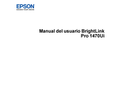 Epson BrightLink Pro 1470Ui Manual Del Usuario