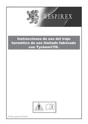 Respirex Tychem TK Instrucciones De Uso