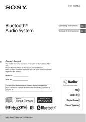 Sony MEX-GS810BH Manual De Instrucciones