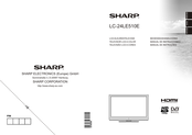 Sharp LC-24LE510E Manual De Instrucciones