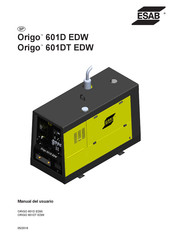 ESAB Origo 601D EDW Manual Del Usuario