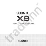 Suunto X9 Manual De Instrucciones