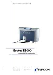 Inficon Ecotec E3000 Manual De Instrucciones