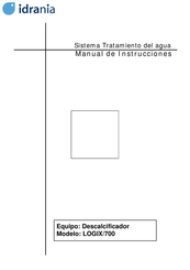 idrania LOGIX/700 Manual De Instrucciones