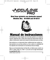 AccuLine PRO 40-6510 Manual De Instrucciones