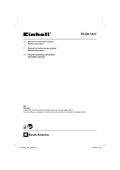 EINHELL TE-DH 1027 Manual De Instrucciones