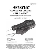 Nivisys ATILLA-750TM Manual Del Usuario