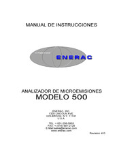 ENERAC 500 Manual De Instrucciones