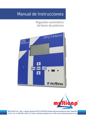 Multicap ITALFARAD PFC144evo Manual De Instrucciones