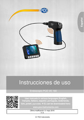 PCE Instruments PCE-VE 180 Instrucciones De Uso