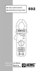 Aemc Instruments 502 Manual De Instrucciones