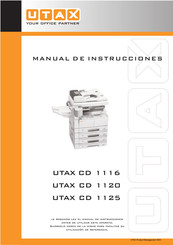 Utax CD 1120 Manual De Instrucciones