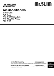 Mitsubishi Electric PLA-A3OAA Manual De Instrucciones