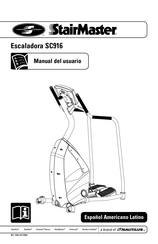 Stairmaster SC916 Manual Del Usuario