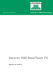 Vectron POS SteelTouch PC Manual De Usuario