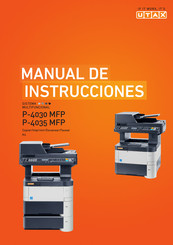 Utax P-4030 MFP Manual De Instrucciones