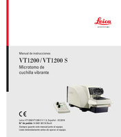 Leica BIOSYSTEMS VT1200 Manual De Instrucciones