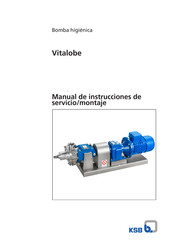 KSB Vitalobe Serie Manual De Instrucciones De Servicio/Montaje