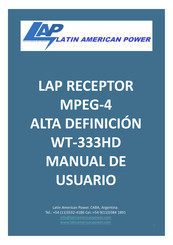 LAP WT-333HD Manual De Usuario