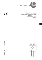 IFM Electronic efector160 LK10 Instrucciones De Uso