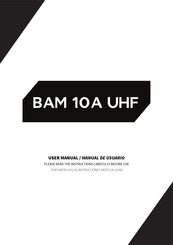 TECshow BAM 10A UHF Manual De Usuario