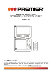 Premier SX-4007TVD Manual De Instrucciones