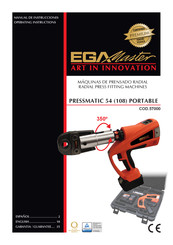 Ega Master PRESSMATIC 54 (108) PORTABLE Manual De Instrucciones