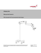 Labomed PRIMA OPH Manual De Usuario