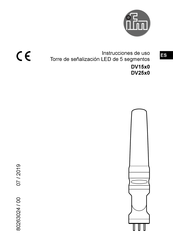 IFM DV15x0 Serie Instrucciones De Uso