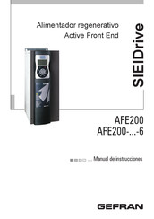 gefran SIEIDrive AFE200-73150-XXX-4/4A 4-SL Manual De Instrucciones