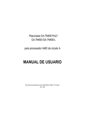 AMD GA-7N400 Pro Manual De Usuario