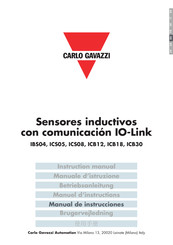 CARLO GAVAZZI IBS04 Manual De Instrucciones