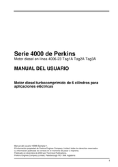 Perkins 4006-23 Manual Del Usuario