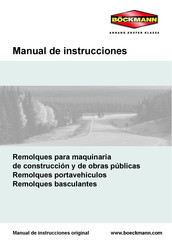 BÖCKMANN WB0 KTH AAA Serie Manual De Instrucciones Original