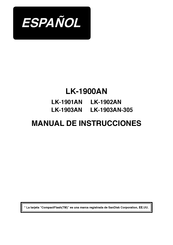 JUKI LK-1903AN Manual De Instrucciones