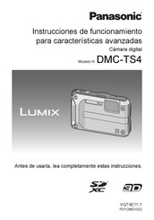 Panasonic Lumix DMC-TS4 Manual De Instrucciones