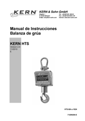 KERN HTS1.5T 0.5IP Manual De Instrucciones