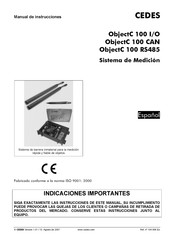 Cedes ObjectC 100 I/O Manual De Instrucciones