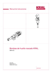 KRAL CL 160 Manual De Instrucciones