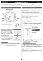 Citizen Eco-Drive Riiiver W510 Manual De Instrucciones