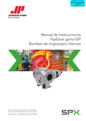 SPX Johnson Pump TG GP185-125 Manual De Instrucciones