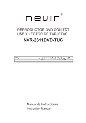 Nevir NVR-2311DVD-TUC Manual De Instrucciones