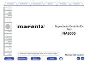 Marantz NA8005 Manual Del Usuario