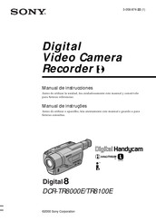 Sony Handycam Digital 8 DCR-TR8000E Manual De Instrucciones